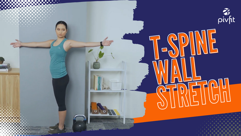 Thoracic-spine Wall Stretch - Pivfit